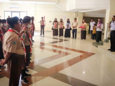 Lepas Kwartir Cabang Parimo, Zulfinasran : Jalin Silaturahmi Kekeluargaan