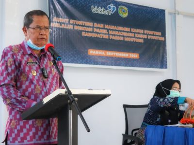 Wabup Buka secara Resmi kegiatan Audit Kasus Stunting Melalui diskusi Panel Manajemen Kasus Stunting Tingkat Kabupaten Parigi Moutong