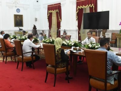 Presiden Jokowi Pimpin Rapat Persiapan Indonesia sebagai Tuan Rumah Piala Dunia FIFA U20
