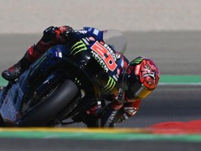 Quartararo Frustrasi Tak Bisa Salip Marquez di MotoGP Jepang