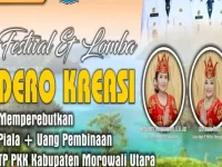 Juara Indonesian Idol 2014 ramaikan Lomba Dero Kreasi di Kantor Bupati Morut
