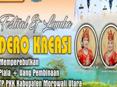 Juara Indonesian Idol 2014 ramaikan Lomba Dero Kreasi di Kantor Bupati Morut