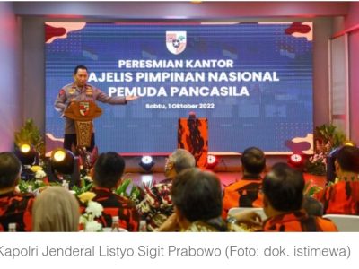 Di Depan Kader Pemuda Pancasila, Kapolri Serukan Pentingnya Persatuan-Kesatuan