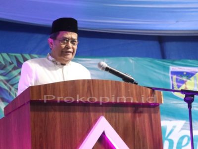 Wabub Buka Pelaksanaan Kemah dan Apel Santri Se-Sulawesi Tengah
