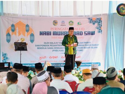 Wabup Badrun Nggai, Turut Hadir Pada Peringatan Maulid Nabi Muhammad SAW 1444 Hijriah