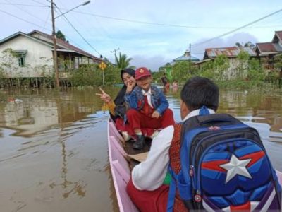 Disdikbud Hentikan Pembelajaran Sekolah yang Terdampak Banjir