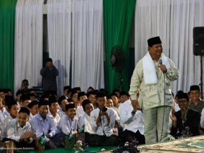 Prabowo Sebut Santri Akan Jadi Penentu Arah Masa Depan Bangsa