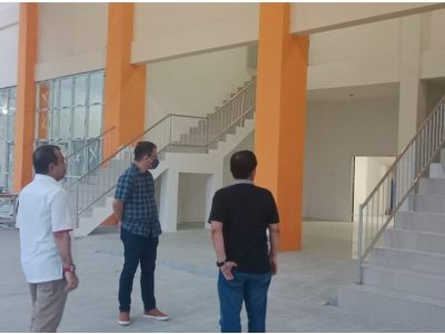 Pengurus Pusat PBVSI Tinjau GOR Parimo