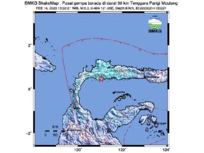Gempa Guncang Sulawesi Tengah Kabupaten Parigi Moutong, BMKG: Akibat Subduksi Lempeng Sulawesi