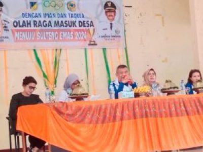Bupati Parimo Mendukung Program Gubernur Sulteng Emas