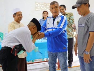 Bupati Samsurizal Bantu Alat Gateball di Ponpes Tahfidz Al-Qur’an