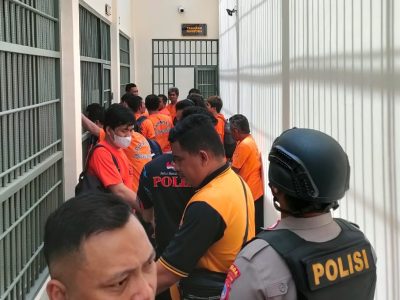 21 Tahanan Polda Sulteng Tempati Rutan Dittahti