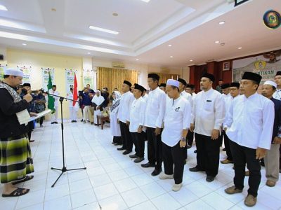 Ketua Umum PB Alkhairaat Pusat, Lantik Komda Alkhairaat Parigi Moutong