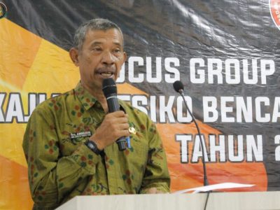 Staf Ahli Aminudin resmi Buka Kegiatan FGD Kajian Risiko Bencana Kabupaten Parimo Tahun 2023-2027