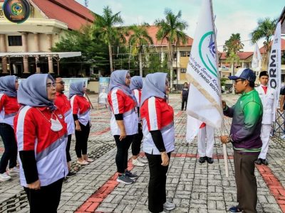 Kukuhkan Pengurus IOSKI Di Parimo, Kormi Gelar Lomba Senam Kreasi dan Line Dance