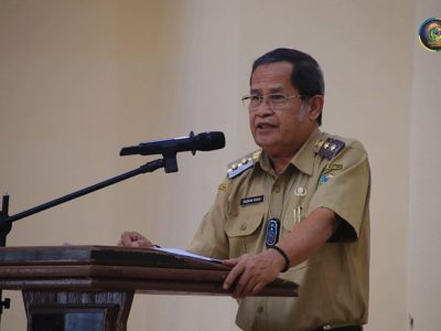 Wabup Badrun Minta Disdikbud bersinergi dengan pemerintah Desa dan kelurahan agar memfokuskan pendataan anak Putus Sekolah Secara rutin