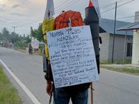 Napak Tilas Keadilan untuk Erfaldi, Sumar Rela Tempuh 262,2 KM