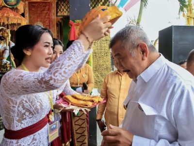 PHDI Parimo helat Dharma Santi nyepi tahun caka 1945, Bupati Samsurizal Turut Hadir