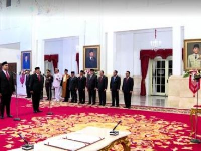 Jokowi Lantik Dito Ariotedjo Jadi Menpora