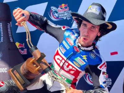 Menang di MotoGP Amerika Serikat 2023, Alex Rins Malah Kena Omel sang Istri