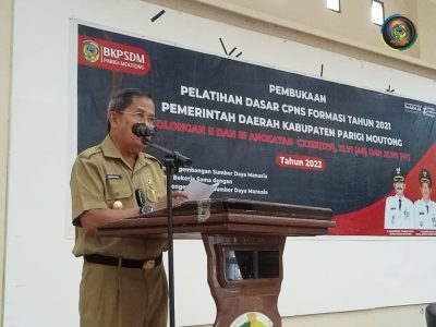 Wabup Badrun Nggai Buka Secara Resmi Letsar CPNS Formasi Tahun 2021