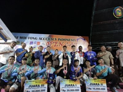 Kejuaraan Paralayang Open Cat ke – 2 parimo Resmi ditutup Kolonel Sus.Kristian Suseno