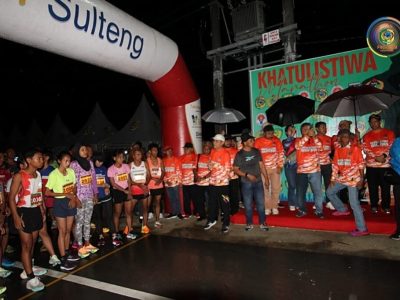 Khatulistiwa Marathon 42K Babak Kualifikasi PON Resmi Di Lepas Oleh Bupati Samsurizal