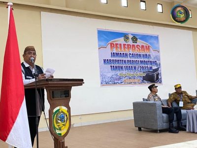 Pelepasan Jemaah Calon Haji Kabupaten Parigi Moutong
