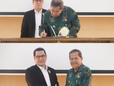 Hadir di BPK Perwakilan Prov. Sulteng : Wabup Parimo tanda tangani Komitmen tindak lanjut rekomendasi hasil pemeriksaan Pengelolaan Keuangan Daerah oleh BPK