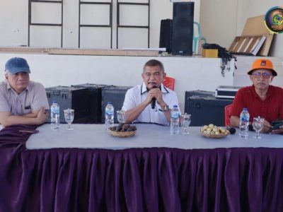 Final chek H – 1 Festival Durian : Bupati Parimo Samsurizal Pimpin Rapat bersama Kepala OPD dimossing