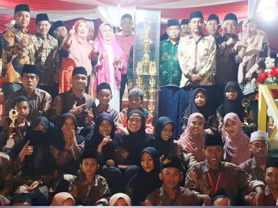 Juara Umum Tiga Kali Berturut : Kecamatan Tinombo Raih Piala Tetap diAjang MTQ Ke 17 tingkat Kabupaten Parimo tahun 2023