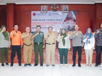 Wabub Badrun Nggai, SE. Mengapresiasi Lokakarya Kontingensi Gempa Bumi dan Tsunami diParimo.