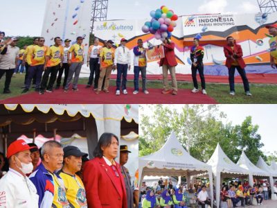 Perdana FPTI Parimo gelar Kejurnas : 6 Provinsi Turut hadir diAjang Lomba Panjat Tebing terbuka Skala Nasional