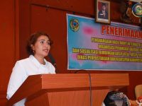 Asisten Bidang Administrasi Umum Aswini Dimple Buka Sosialisasi Bimbingan Kearsipan Bagi OPD