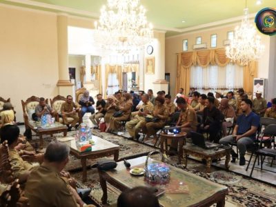 Pemkab Parimo Bakal Gelar Kejuaraan Tarkam dan Potradnas : Bupati dan Sekda Minta Disporapar Menyusun Materi Kesiapan Paparan diKemenporai