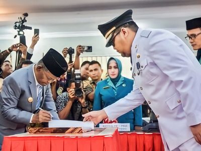 Gubernur Sulteng Rusdy Mastura Resmi Lantik PJ. Bupati Parigi Moutong Richard Arnaldo Djanggola