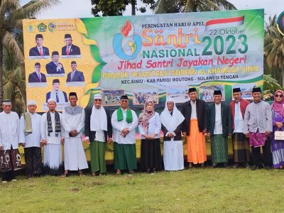 Pemda Parigi Moutong Gelar Upacara Peringatan Hari Santri Nasional Di Kecamatan Siniu