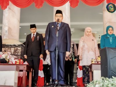 Pemkab Parimo Peringati Hari Sumpah Pemuda Ke – 95 diHalaman Kantor Bupati