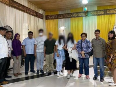 Berhasil Dievakuasi, 4 WNI dari Palestina Tiba di Indonesia