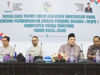 Pj. Bupati Parimo Richard Buka Sosialisasi Penyusunan Dokumen Rancangan Awal RPJPD
