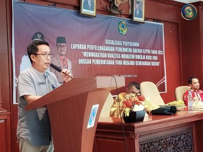 Pemda Parigi Moutong Gelar Sosialisasi Penyusunan LPPD Tahun 2023