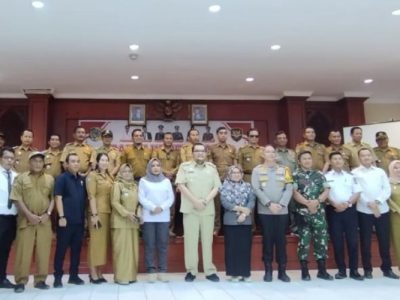 Pimpin Rakor Forkopimda, Pj Bupati Parimo Harap Pemilu 2024 Berlangsung Lancar dan Damai