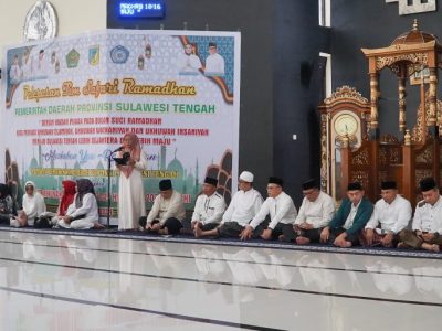 Pelepasan Tim Safari Ramadhan Pemprov. Sulteng