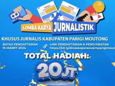 Dorong Media Massa Dalam Pengembangan UMKM, DiskopUKM Gelar Lomba Karya Jurnalis