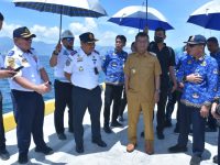 Jelang Kunjungan Presiden Jokowi,   Gubernur Sulteng Meninjau Kesiapan Pelabuhan Wani dan Donggala