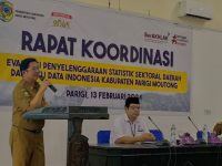 Bappelitbangda Parimo Gelar Rakor Evaluasi Penyelenggaraan Statistik Sektoral Daerah dan Satu Data Indonesia
