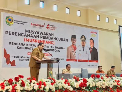 Pj Bupati Parigi Moutong Resmi buka   Musrembang RKPD Tahun 2025