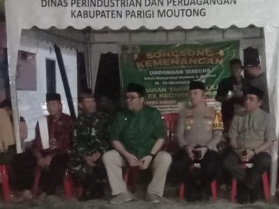 Sambut Malam Idul Fitri 1445 H Pemda Kabupaten Parigi Moutong Gelar Pawai Takbir Keliling.