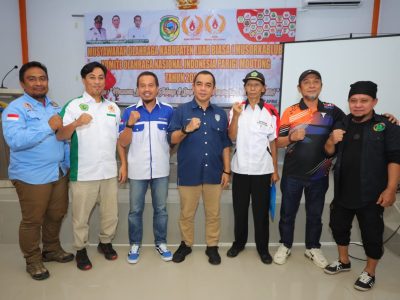 Terpilih Secara Aklamasi Faisan Badja Kembali Pimpin KONI Parimo