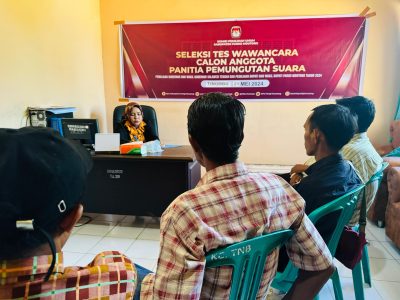 Tes Wawancara PPS Dilaksanakan Di 15 Titik Di Parigi Moutong